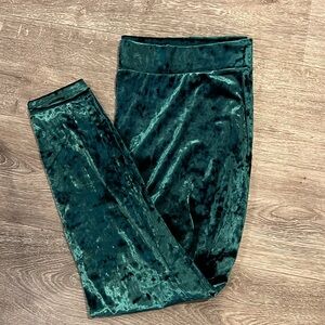 Torrid velvet leggings